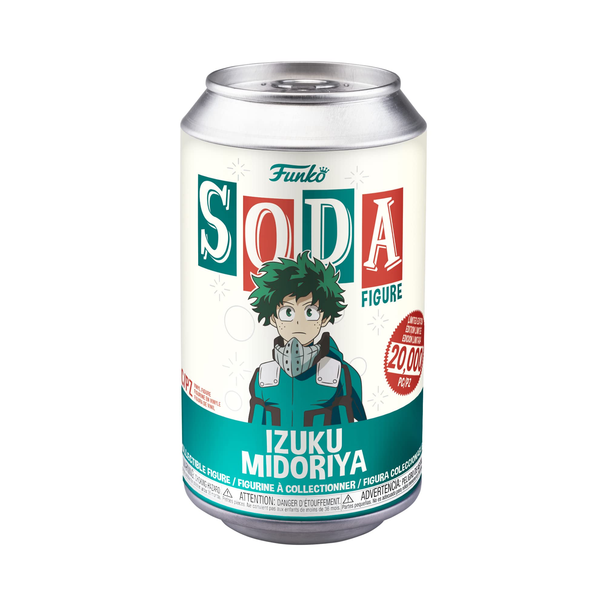 Amazon.com: Funko My Hero Academia Vinyl Soda Izuku Midoriya